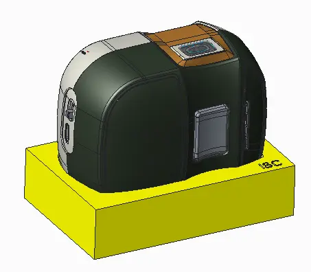 3D print data for holder of NIR-S-G1 NIR spectrometer (Kopieren) 4