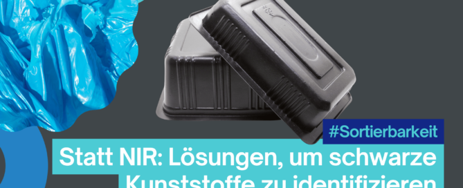 Statt NIR: Lösungen, um schwarze Kunststoffe zu identifizieren