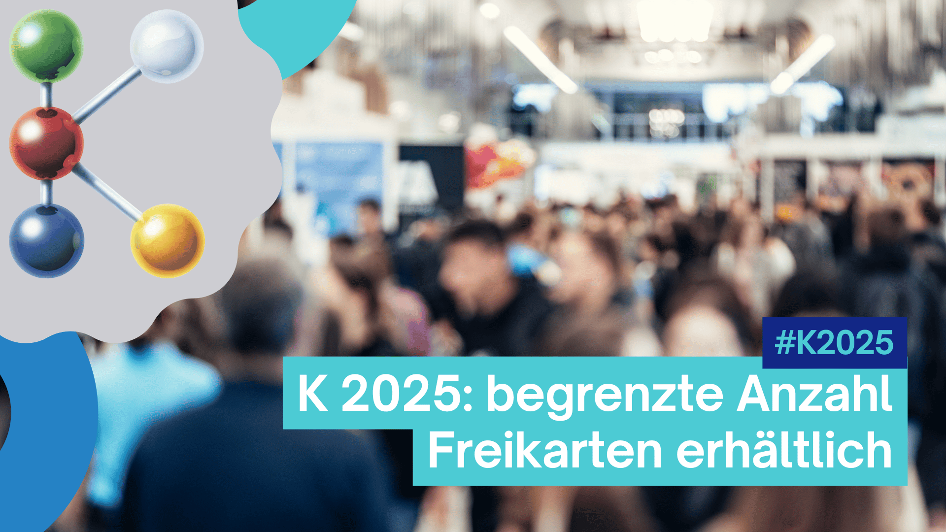 Freikarten für die K Messe 2025, Düsseldorf, Deutschland. trinamiX präsentiert Pal Two Scanner für Textil- und Kunststoffrecycling.