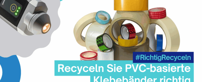 Recyceln Sie PVC-basierte Klebebänder richtig